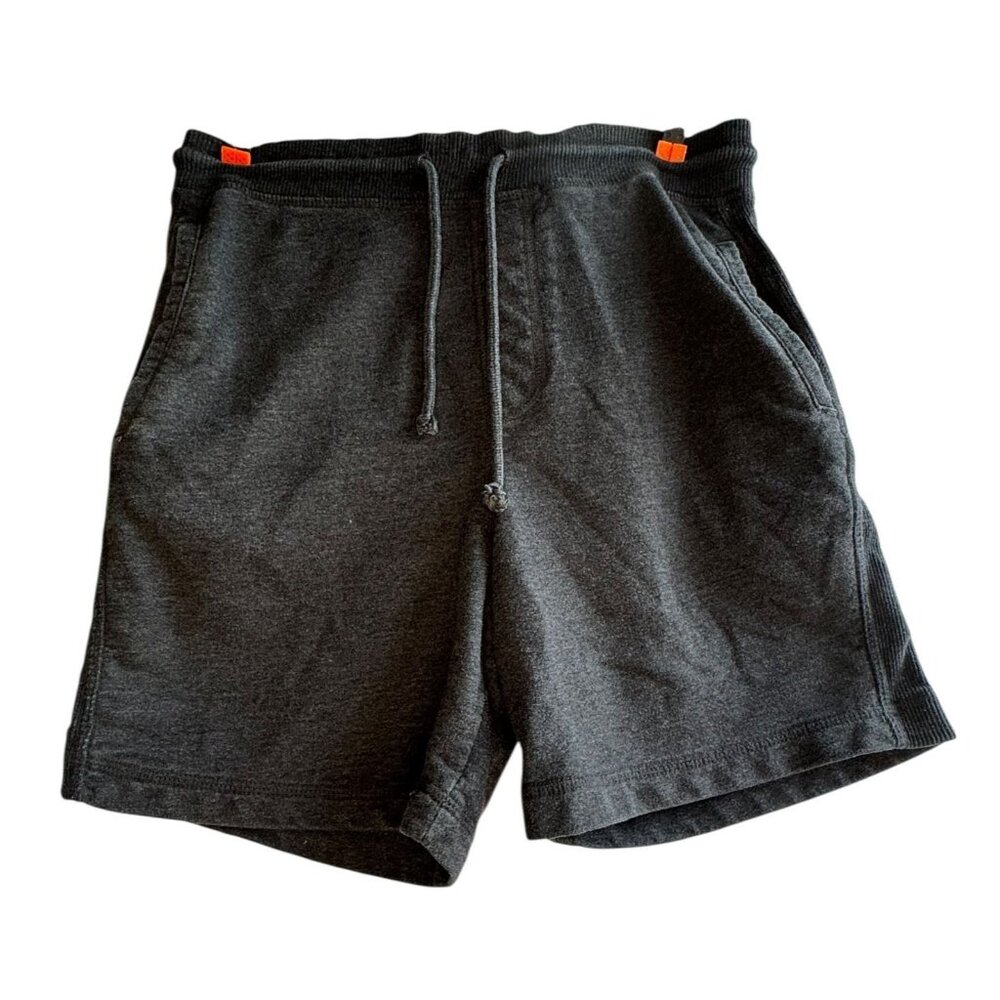 Free Planet XS Organic Cotton-Blend Black Drawstring Shorts With Pockets